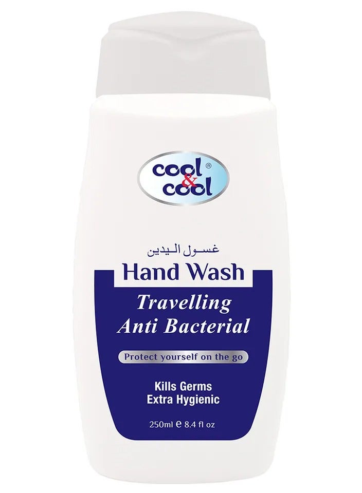 Cool & Cool Travelling Hand Wash Anti Bacterial 250 ML